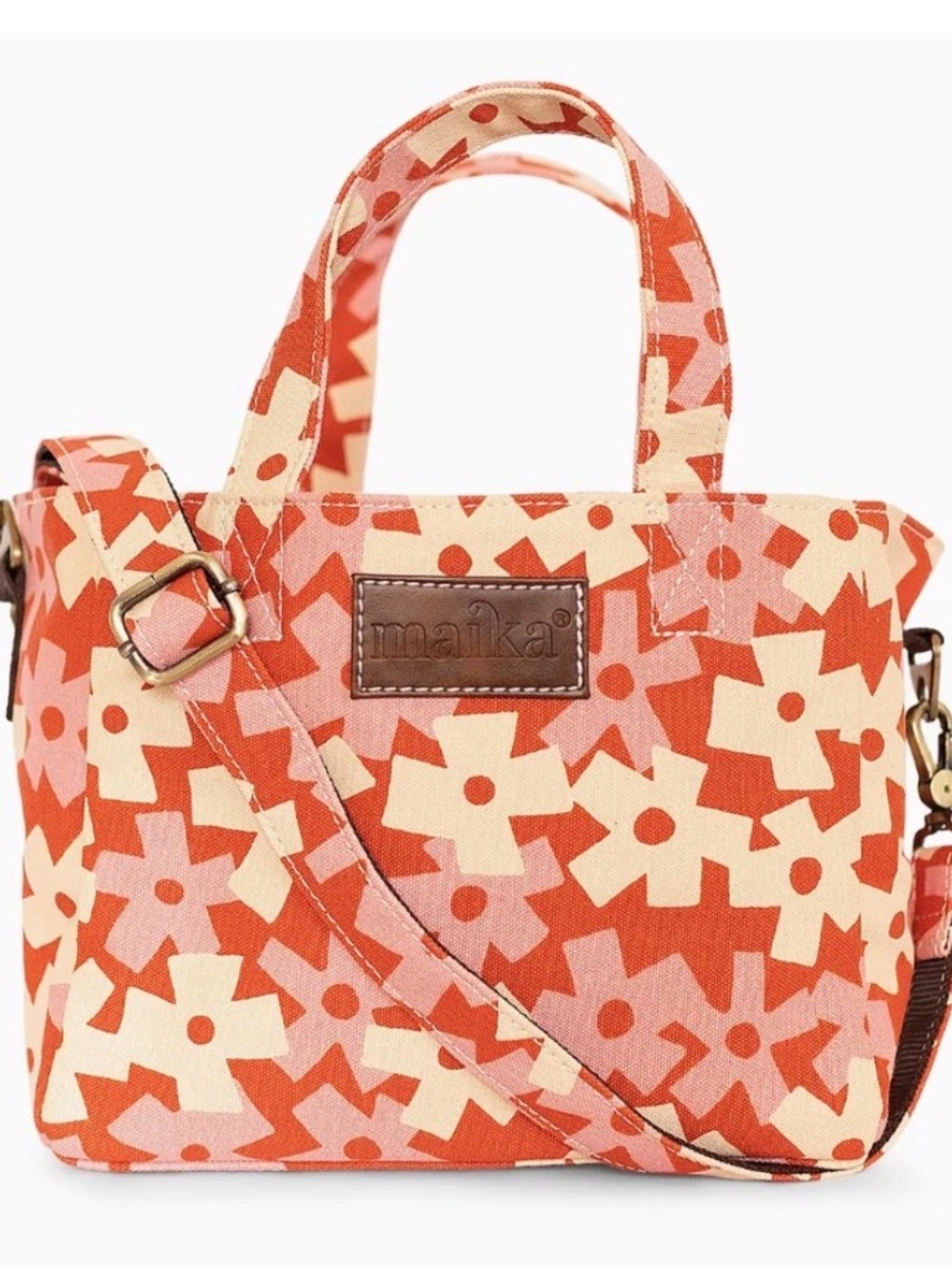 Maika Floral Canvas Tote